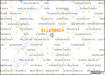 map of Ellenbach