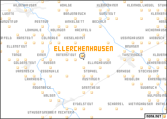 map of Ellerchenhausen