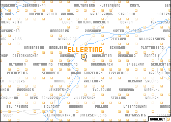 map of Ellerting