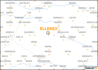 map of Ellewick