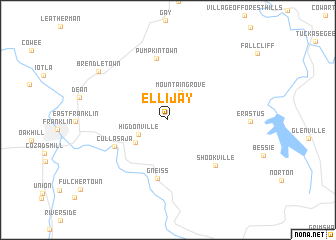 map of Ellijay