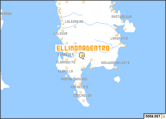 map of El Limón Adentro