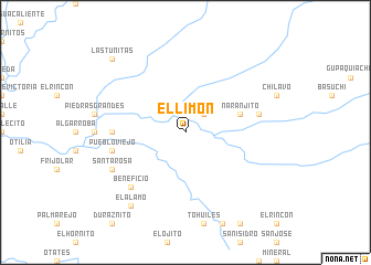 map of El Limón