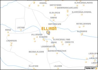 map of El Limón