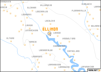 map of El Limón