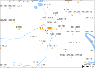 map of El Limón