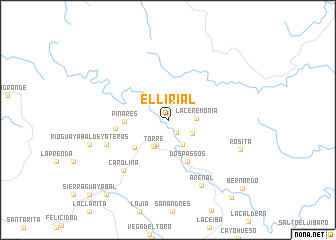 map of El Lirial