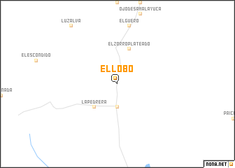 map of El Lobo