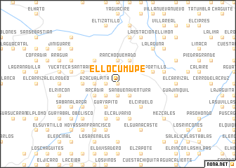 map of El Locumupe