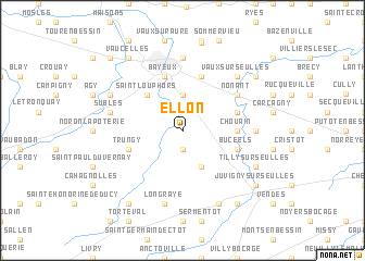 map of Ellon
