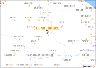 map of Elmaçukuru
