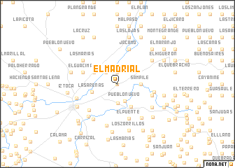 map of El Madrial