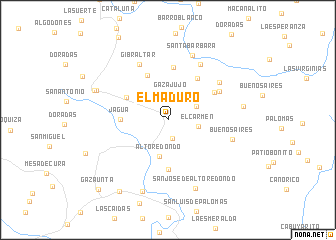 map of El Maduro