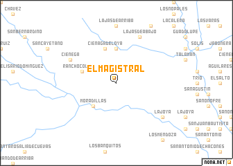 map of El Magistral