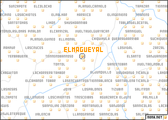 map of El Magueyal