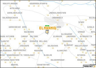 map of El Mahmid