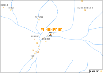 map of El Mahroug