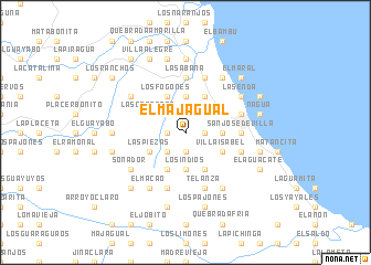 map of El Majagual