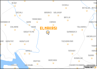 map of Elmakaşı