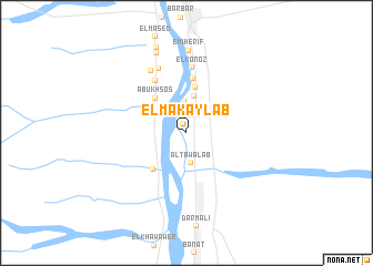 map of El Makaylab