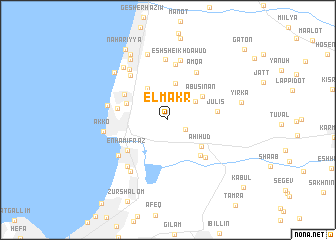 map of El Makr