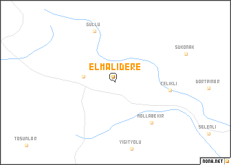 map of Elmalıdere