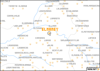 map of El Mamey