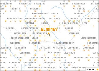 map of El Mamey