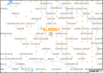 map of El Mamey