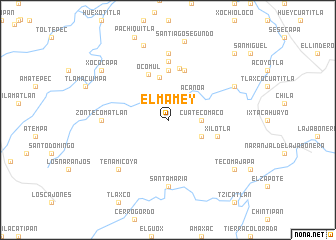 map of El Mamey