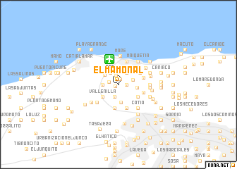 map of El Mamonal