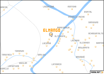 map of El Mango