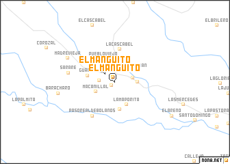 map of El Manguito