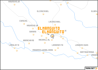 map of El Manguito