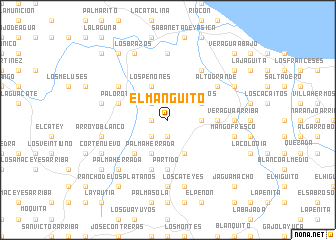 map of El Manguito