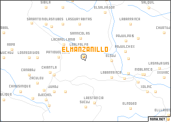 map of El Manzanillo
