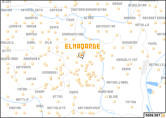 map of El Maqârdé