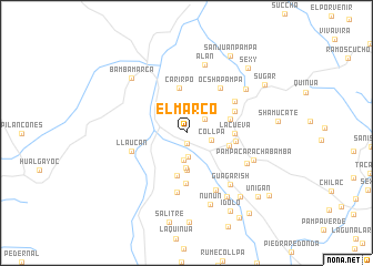map of El Marco