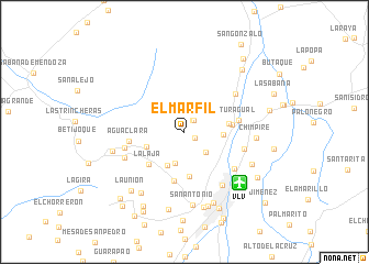 map of El Marfil