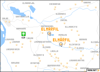 map of El Marfil