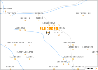 map of El Margen