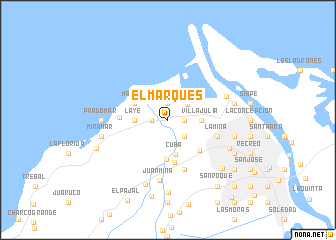 map of El Marqués