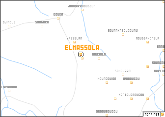 map of El Massola