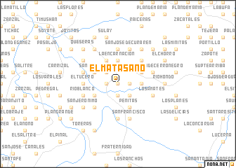 map of El Matasano