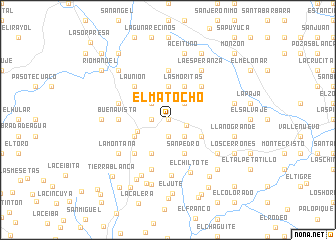 map of El Matocho