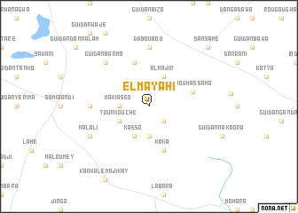 map of El Mayahi