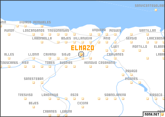 map of El Mazo