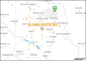 map of Elmdale Estates