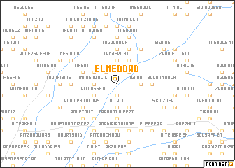 map of El Meddad
