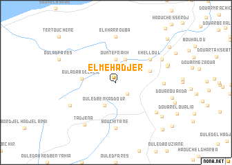 map of El Mehadjer